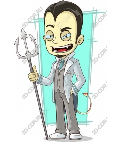  Charismatic cartoon devil