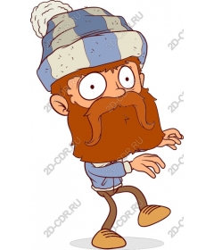  Fancy bearded character