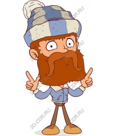  Fancy bearded man
