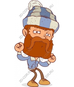  Fancy bearded man