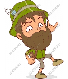 Fancy bearded adventurer