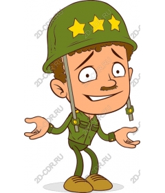  Cartoon soldier