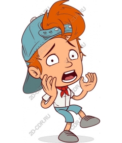  A Scared Little Boy