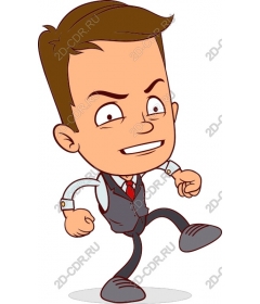  Dynamic businessman