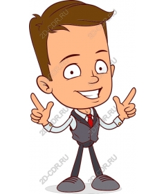  Charming male character