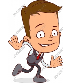  Happy businessman