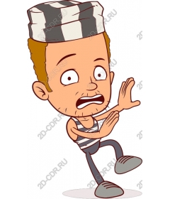  Cartoon prisoner