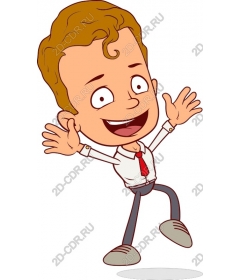 Cheerful young man