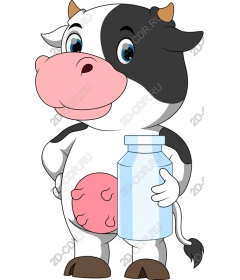  Adorable cartoon cow