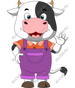  Adorable cartoon cow