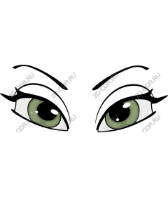  Charming green eyes