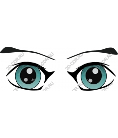  Charming turquoise eyes