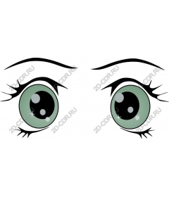 Mesmerizing green eyes