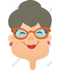  Charming retro woman