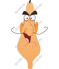  Bizarre cartoon character