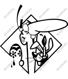 Whimsical, playful character