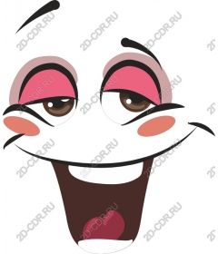  Joyful Smiling Character