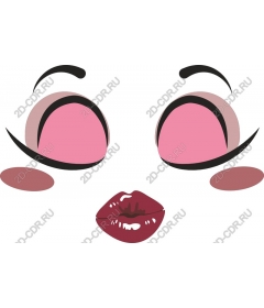  Fancy beauty face