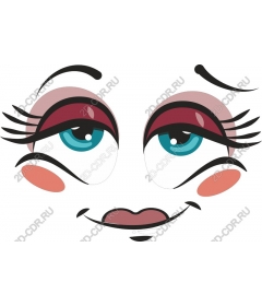  Charming whimsical face