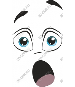 Surprised face