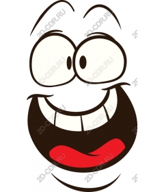  Joyful cartoon character