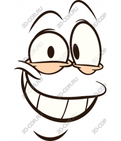  Joyful cartoon character