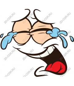  Laughing joyful character