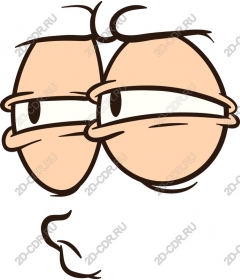 Cartoon skeptical eye