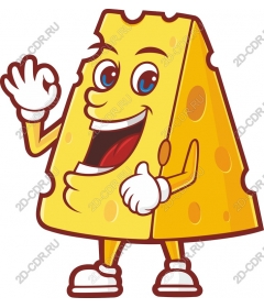  Fun cheese mascot