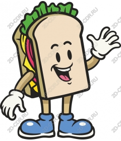  Funny character sandwich