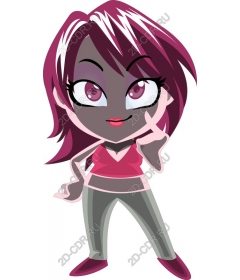  Chic, Confident Character