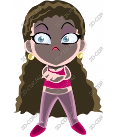  Cheeky cartoon character