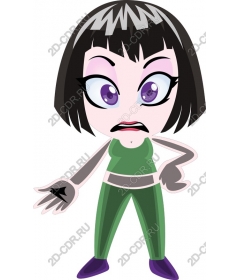  Brutal cartoon character /