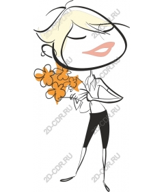  Whimsical bouquet of flowers