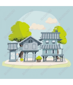  A fancy house
