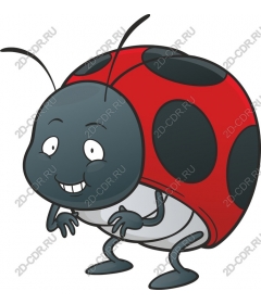 Fun character ladybug