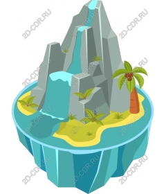  Tropical island Paradise