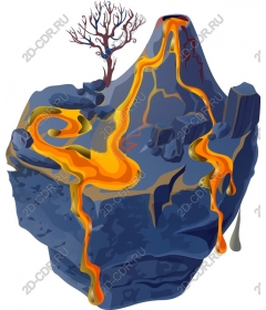 Volcanic landscape