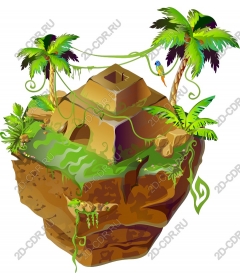Enchanted jungle island