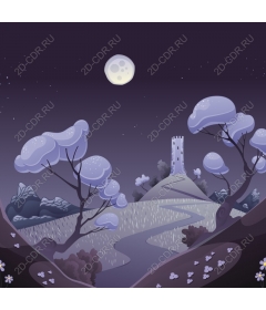 Lunar landscape