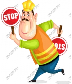  Cartoon road Safety