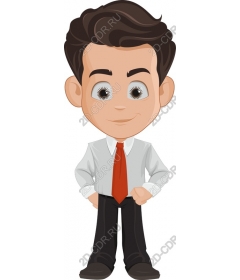  Confident young businessman