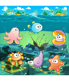 Gaming adventure in the ocean