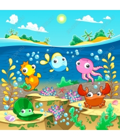 Joyful adventure in the ocean