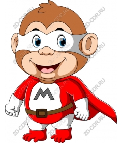  Monkey-superhero