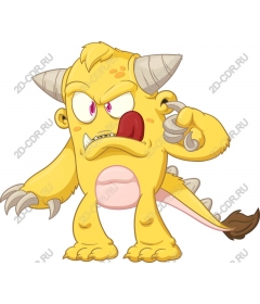  Fancy yellow monster