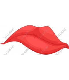  Luscious red lips