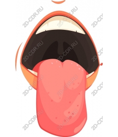  Bright open mouth