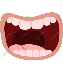  Bright open mouth
