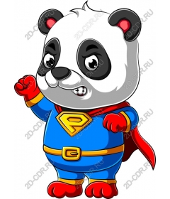  Superhero Panda